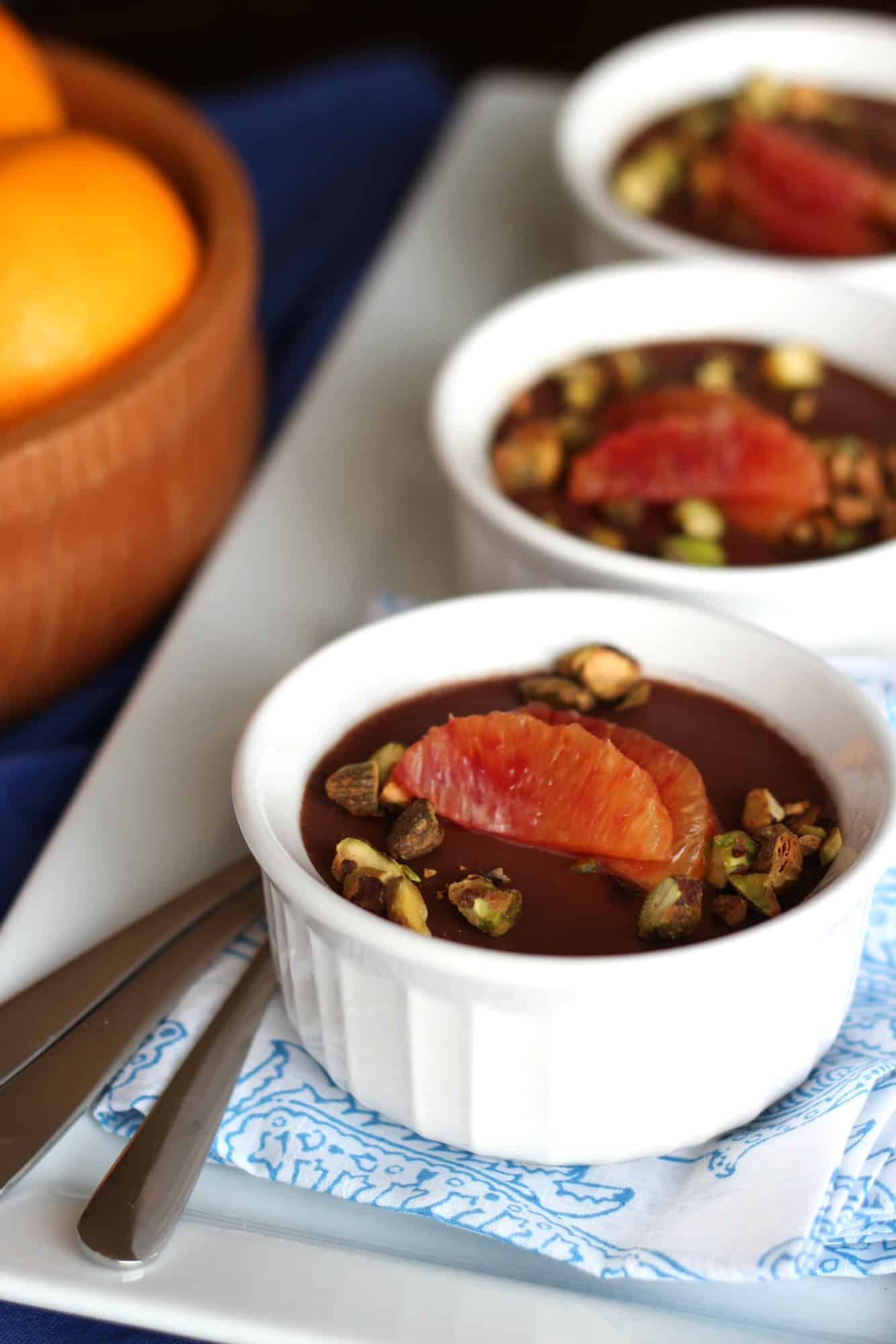 Milk Chocolate Panna Cotta with WholeFoods A Baker's House