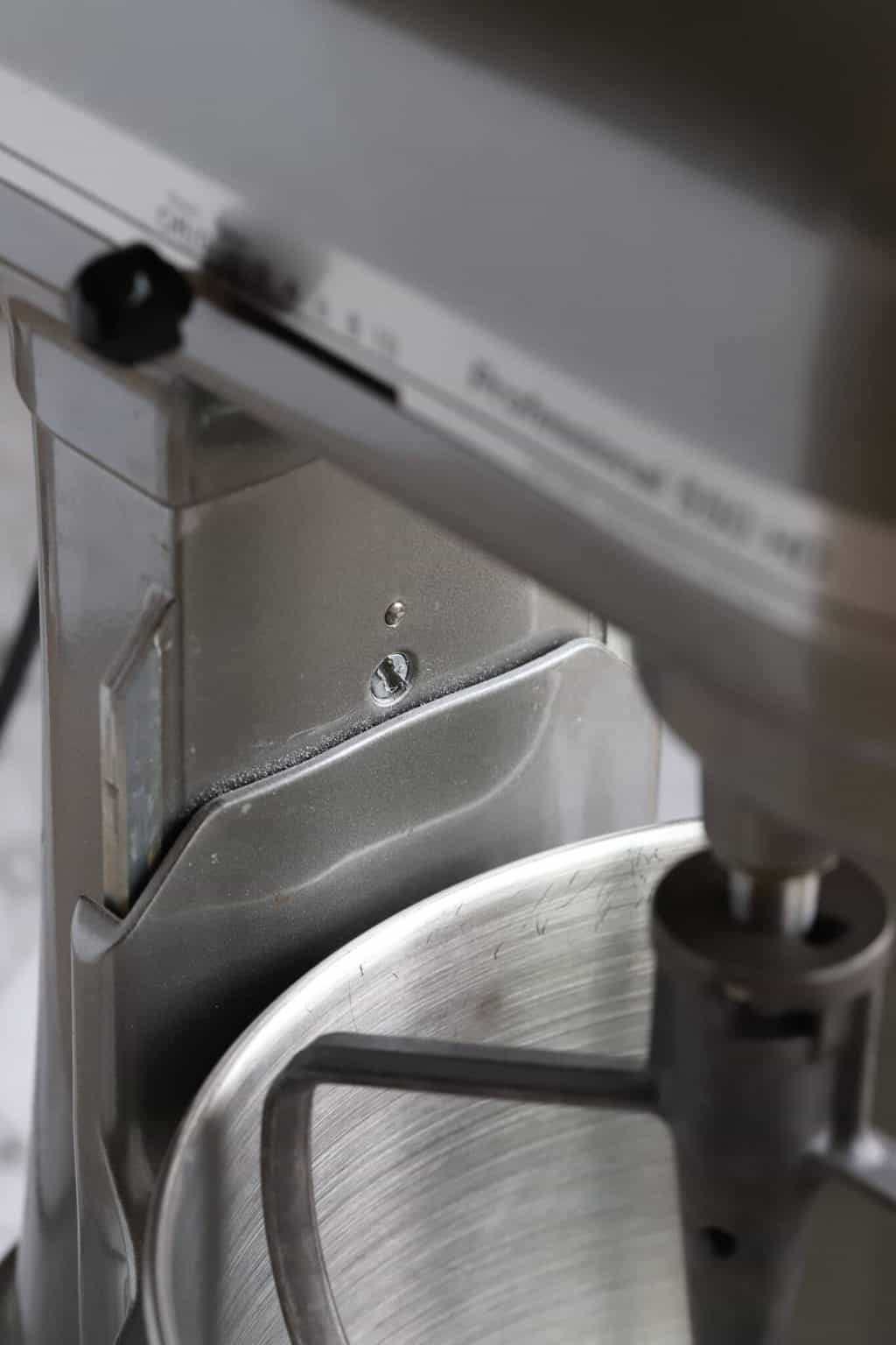tightening screw for dime test for kitchenaid mixer A Baker's House