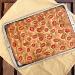 cherry tomato focaccia