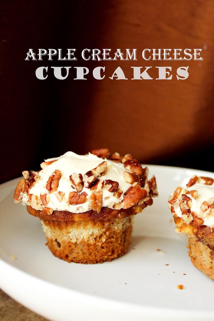 Apple Cream Cheese Cupcakes A Baker's House