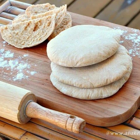 Whole Wheat Pita Bread 