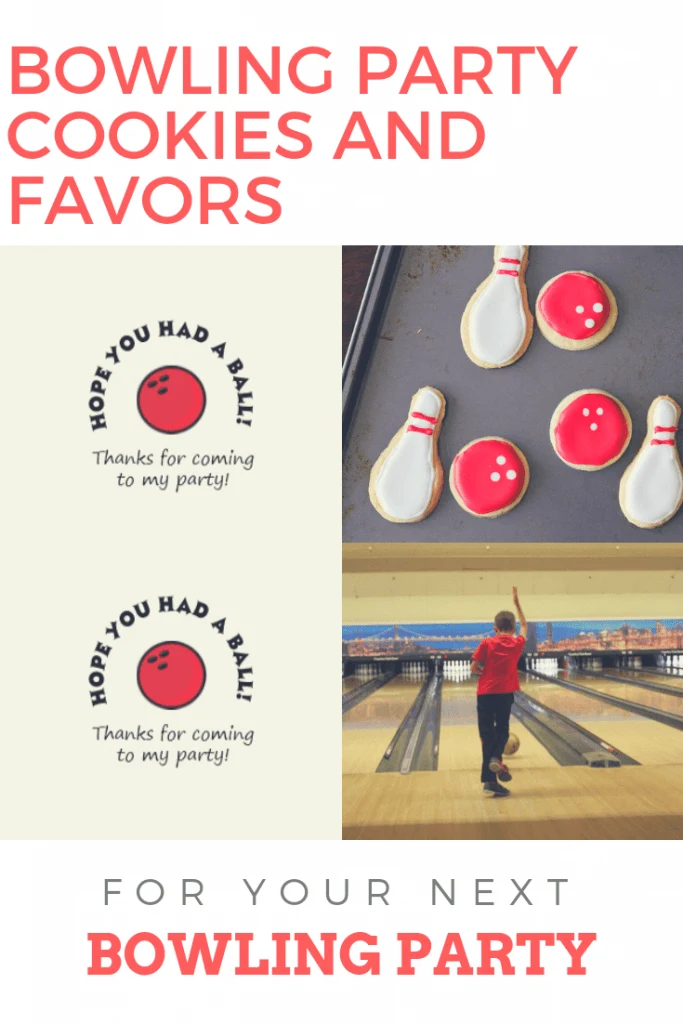 Pin for Free Bowling Party Favor