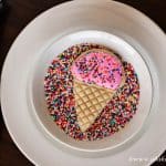 ice cream cone cookies