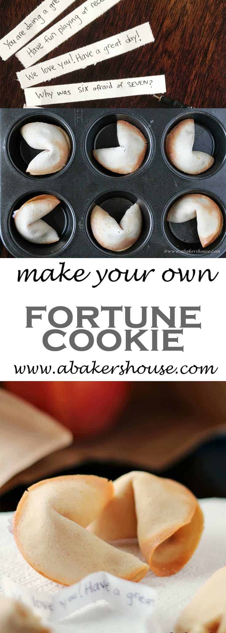 Homemade Fortune Cookies A Baker's House