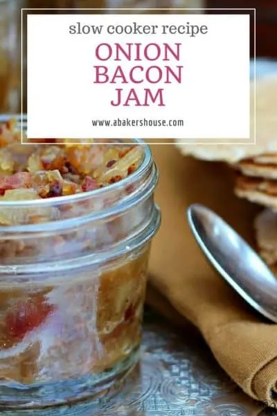 Recipe for slow cooker onion bacon jam