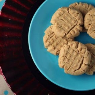 dairy free peanut butter cookies