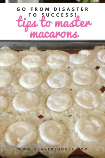 Macaron baking success tips