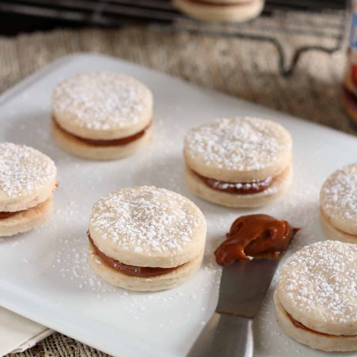 recipe for dulce de leche caramel cookies