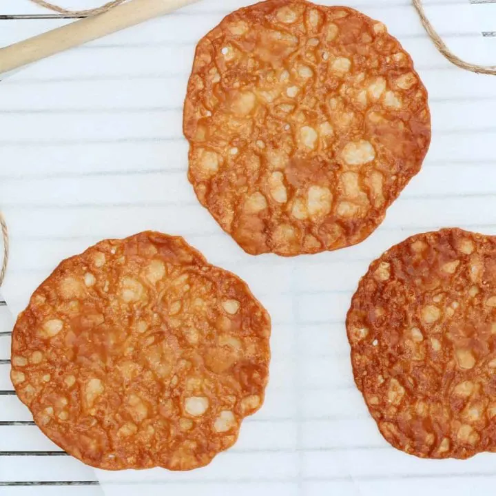 Almond Lace Cookies