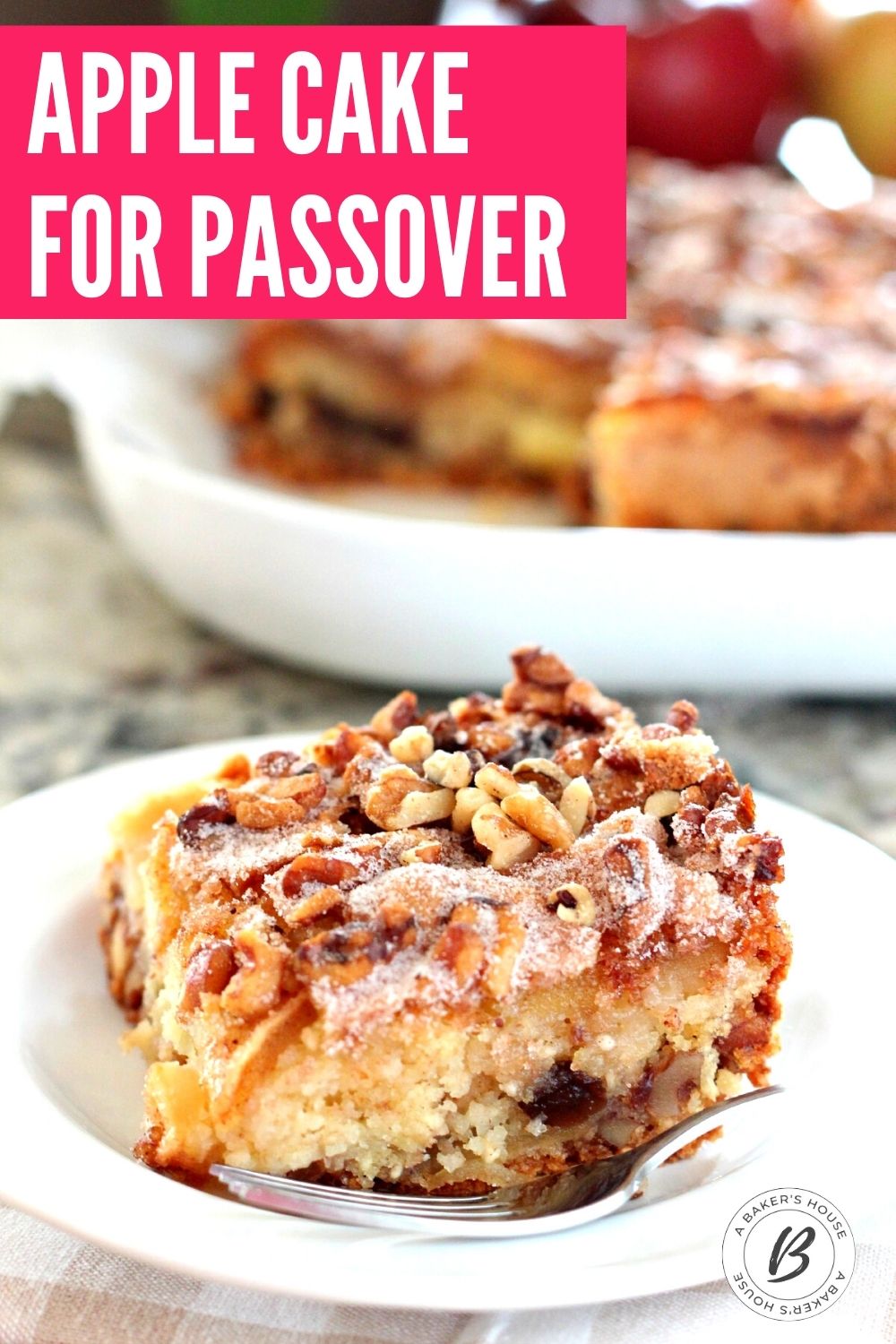 Arthur Schwartz's Passover Apple Cake