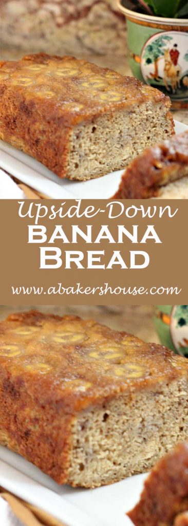 upside down banana bread