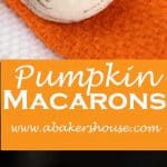 Pumpkin Macarons with Jack o Lantern Faces