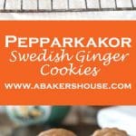 Pepparkakor Swedish Ginger cookies