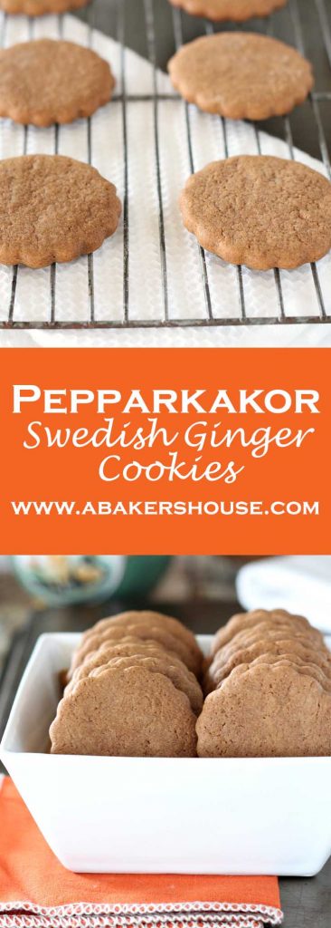 Pepparkakor Swedish Ginger cookies