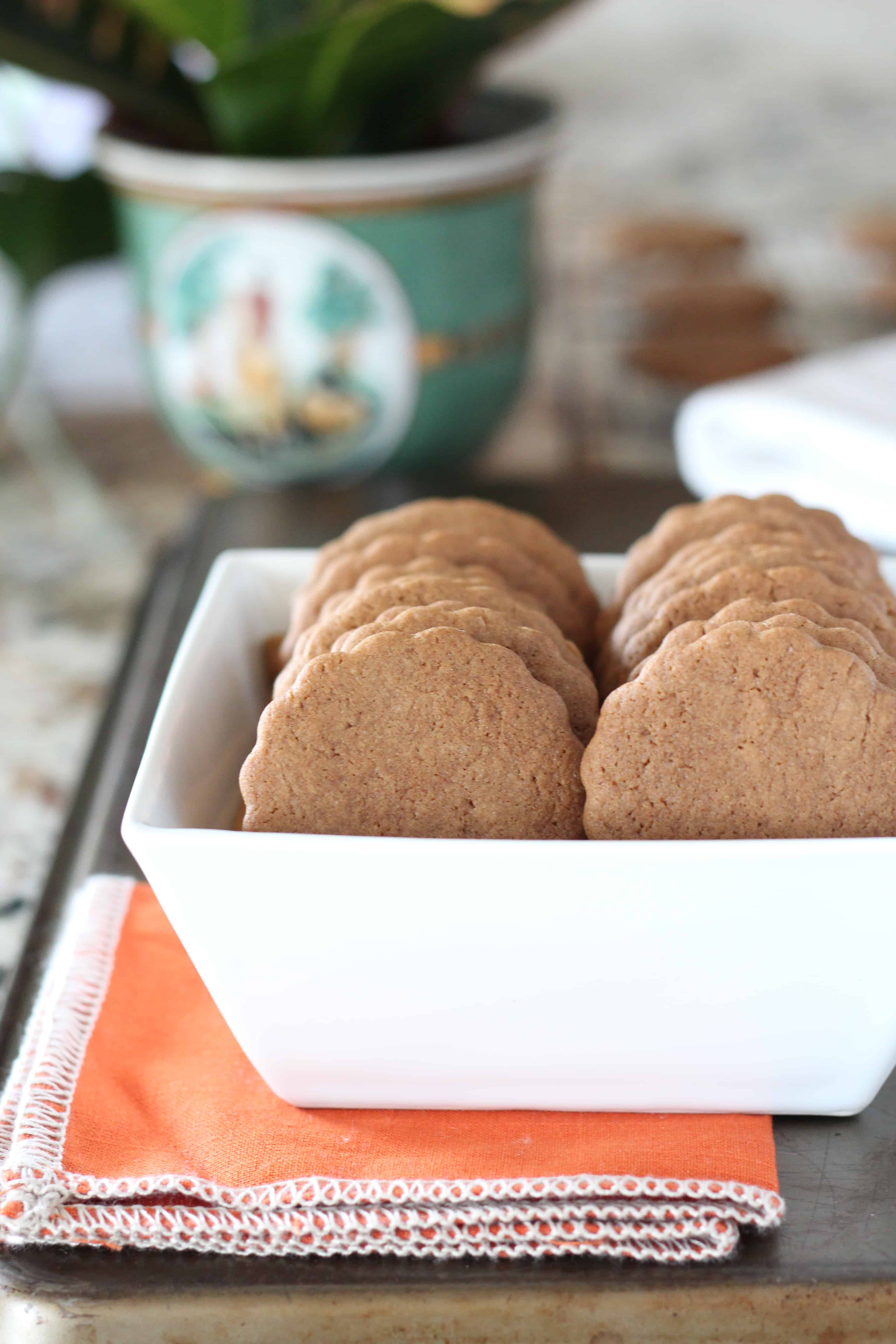 The Best Swedish Ginger Cookies-- Pepparkakor | A Baker's House