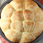 Rosemary Rolls in a cast iron pan