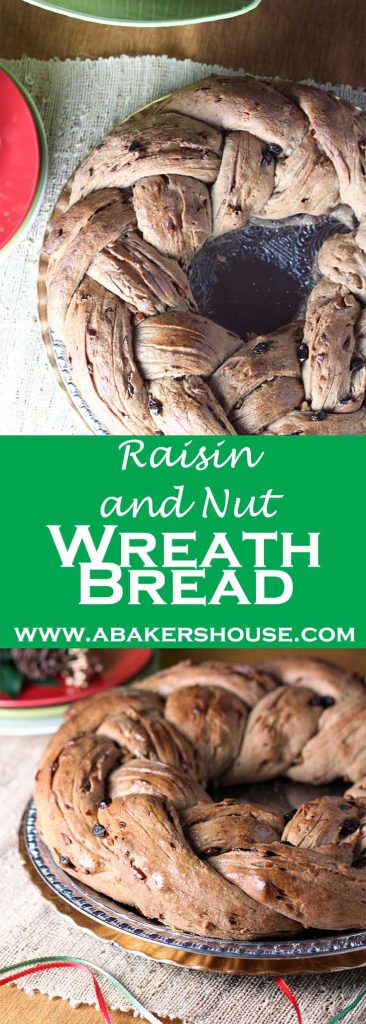 Raisin Nut Wreath Bread