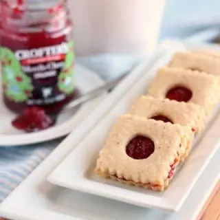 linzer cookies