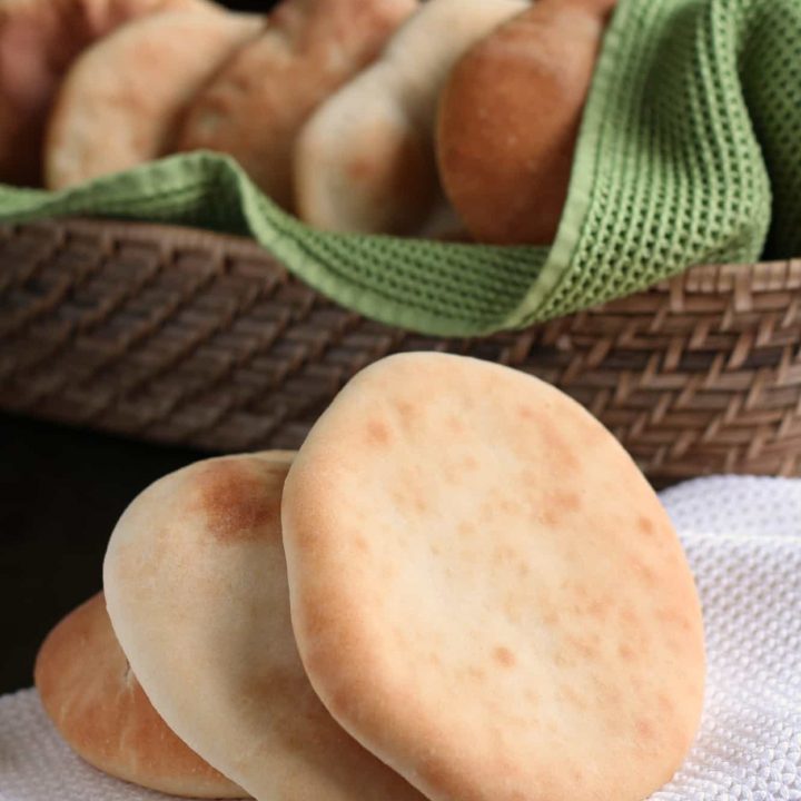 Simple pita bread homemade bread recipe