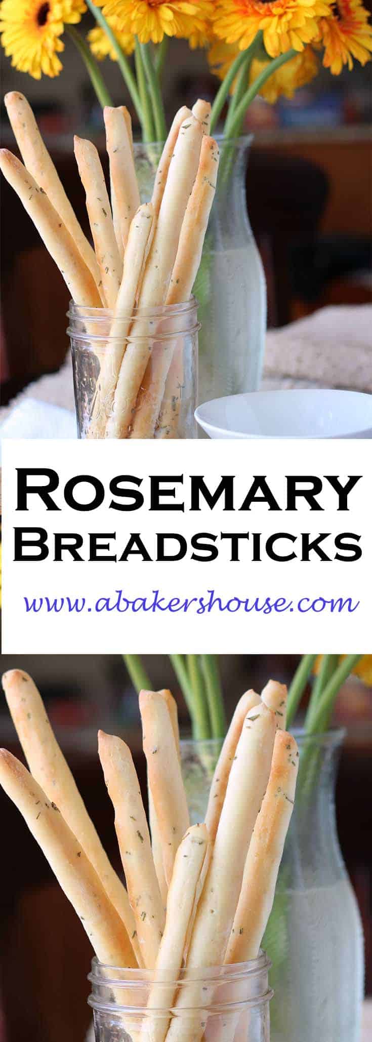 Rosemary Breadsticks A Baker's House