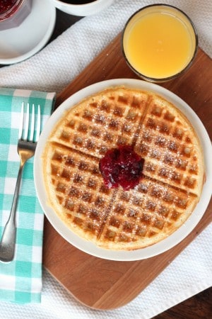 Overnight Belgian Waffles | A Baker's House