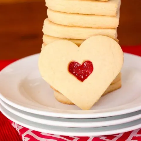 Valentines Heart Cookies