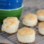 Cheese and garlic biscuits