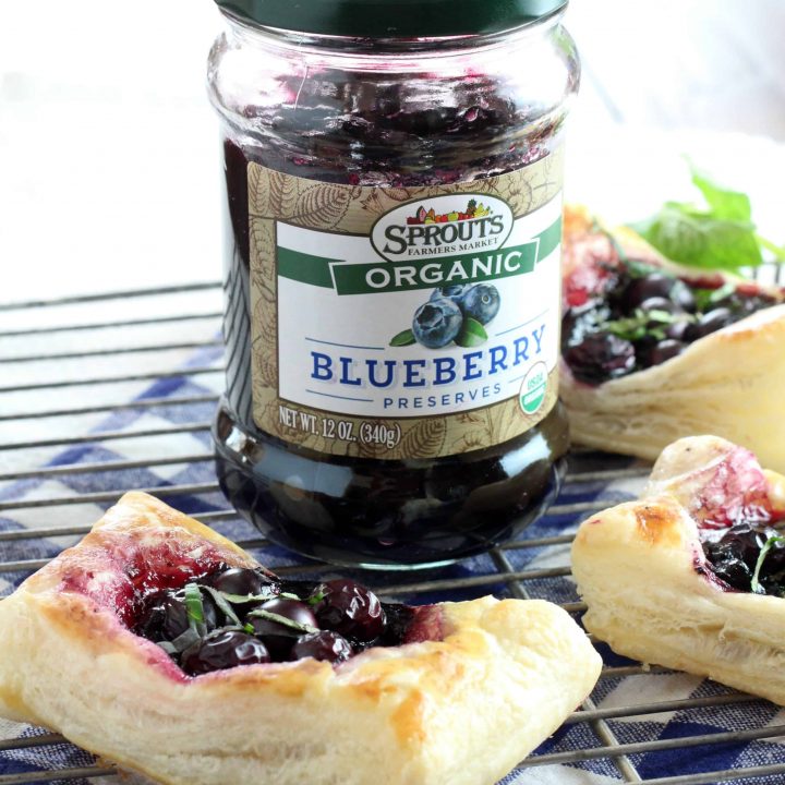 Puff Pastry Berry Tarts