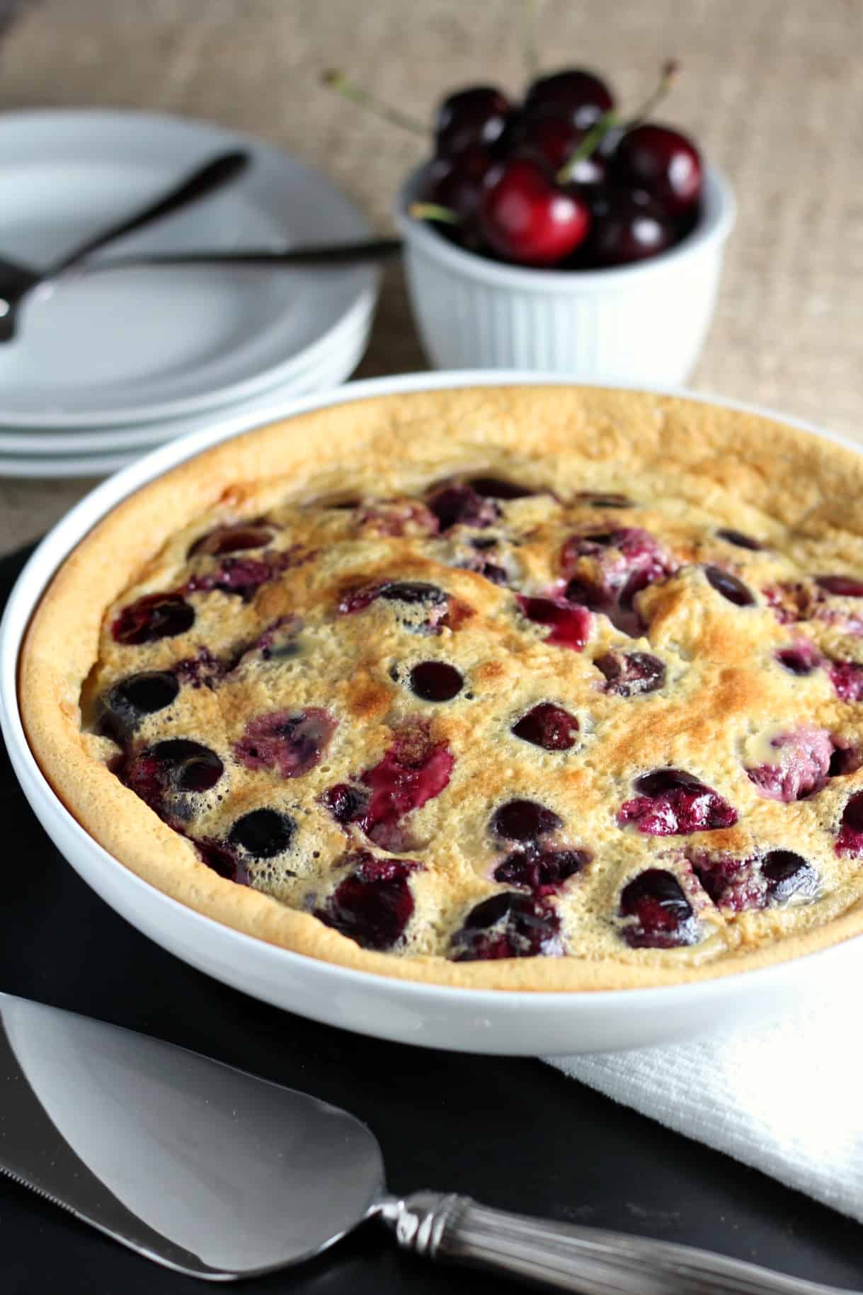 Cherry Clafouti with #WholeFoods | A Baker&amp;#39;s House