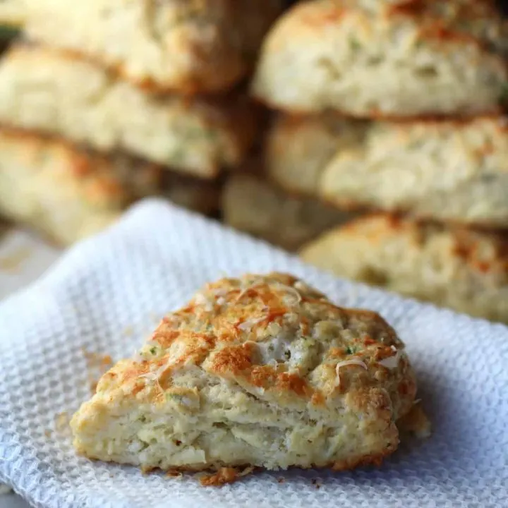 Cheese and Chive Scones with #WholeFoods
