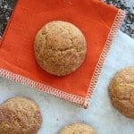 pumpkin snickerdoodle cookies