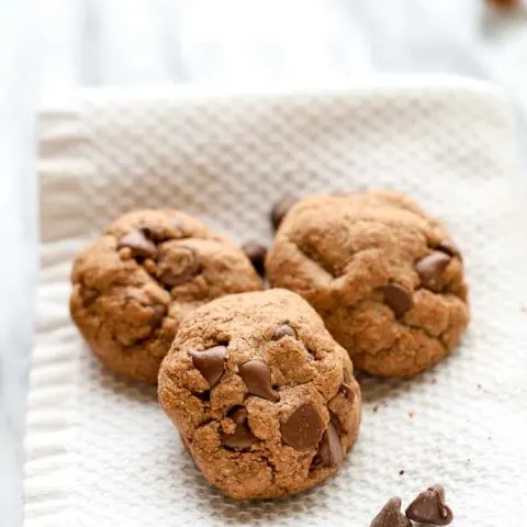 GF Nutella Chocolate Chip Cookies