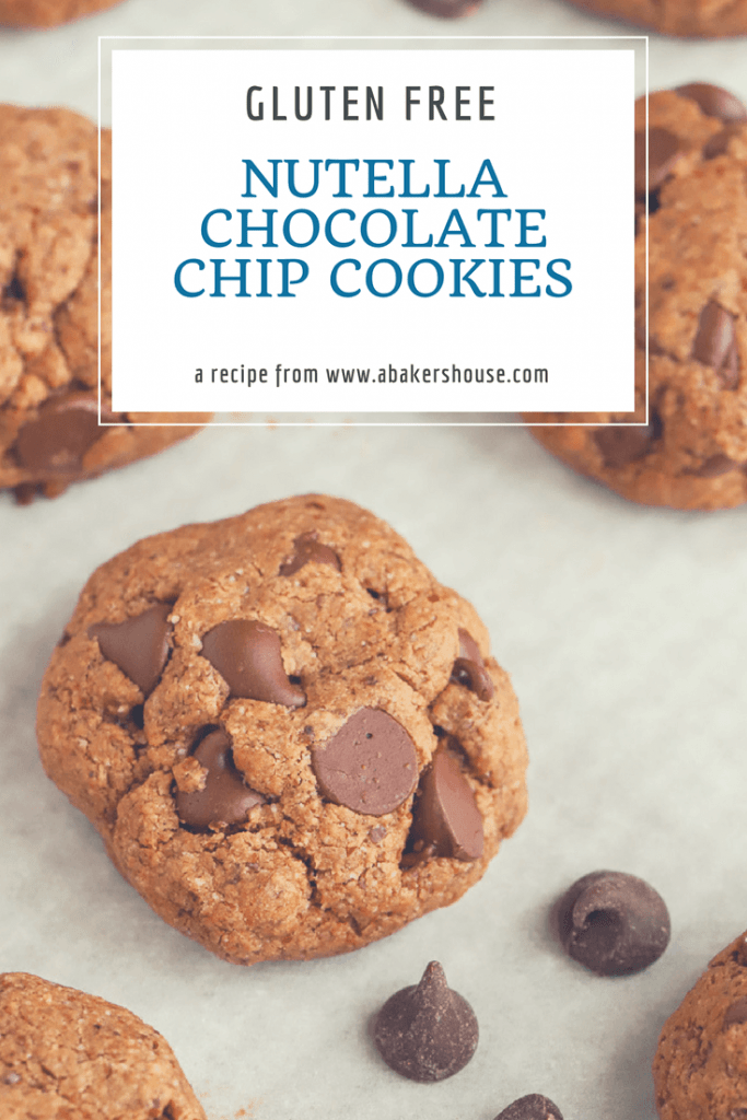 Nutella Chocolate Chip Cookies Gluten Free Cookies