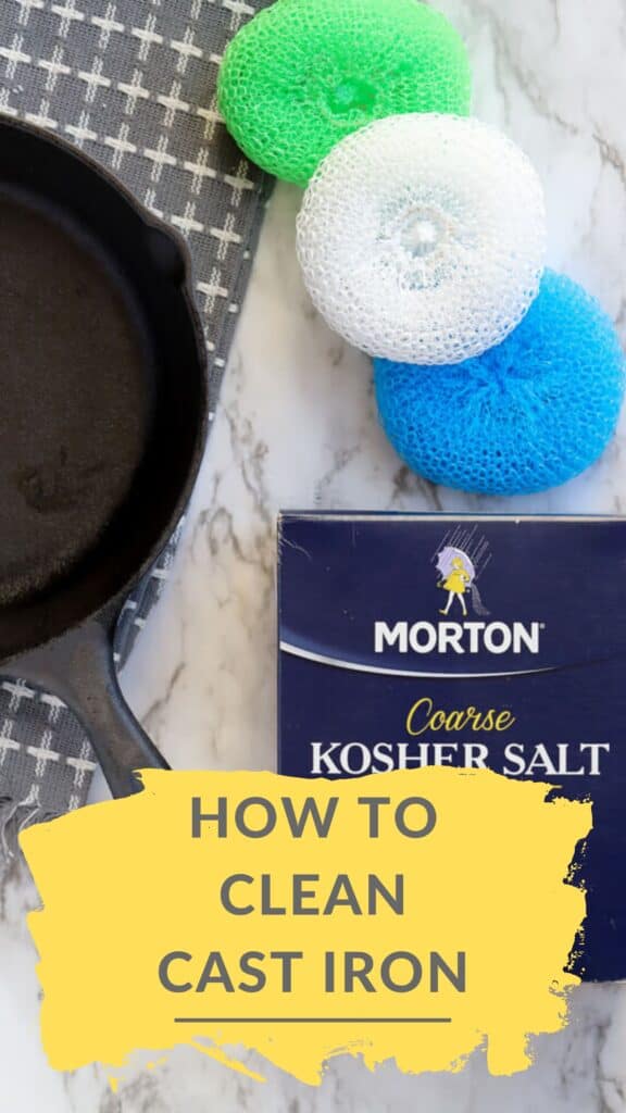 How to easily clean cast iron