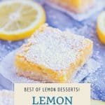 Lemon squares recipe for best of lemon desserts