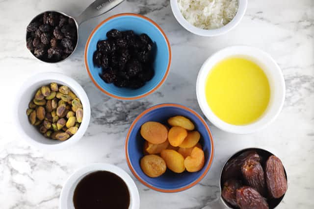 Ingredients for gluten free aussie bites