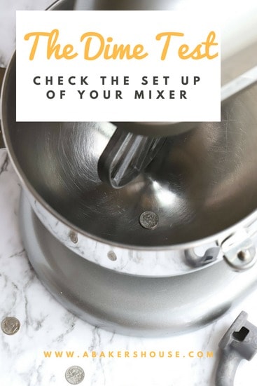 Baking tip for Stand Mixers