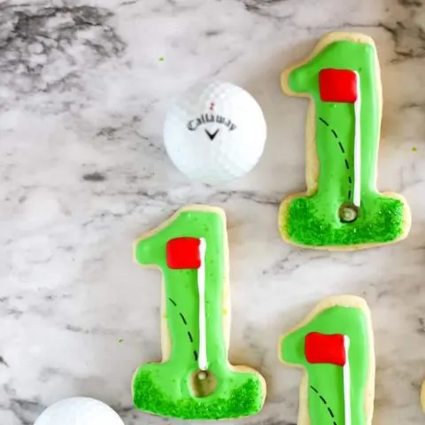 Hole in one cookies