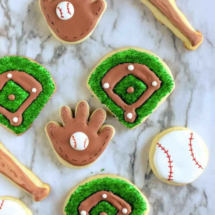 Sports Themed Custom Sugar Cookies I Sugar Cookies — All Around the Kitchen