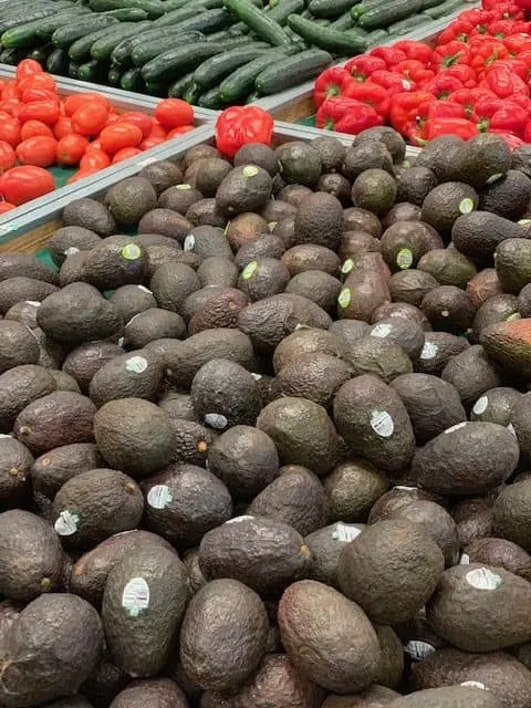 Avocado display at Sprouts Farmers Market