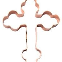 St. Nicholas's Cross Copper Cookie Cutter