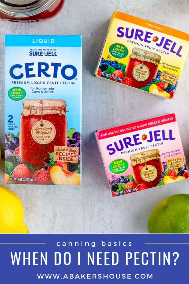 What is pectin? And why do you need it in homemade jams?