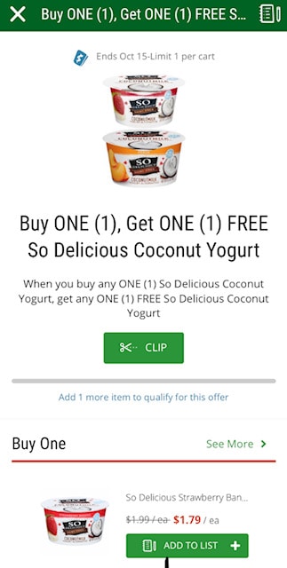 Sprout app coupon non dairy yogurt alternative
