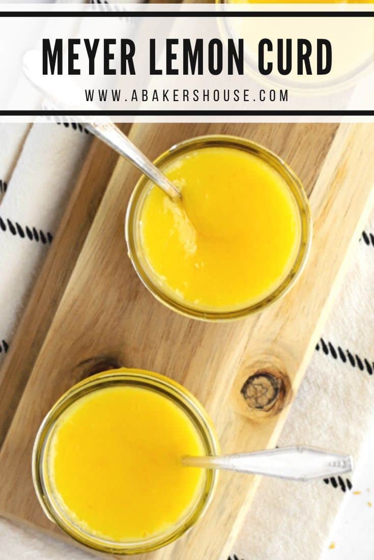 Meyer Lemon Curd A Baker's House