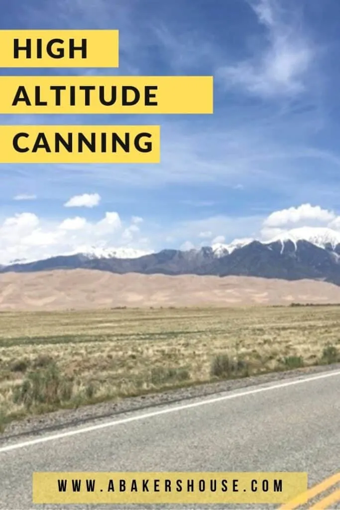 Pinterest image high altitude canning mountains in distance