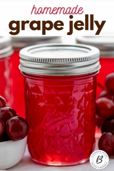 Homemade Grape Jelly Recipe - Made With Fresh Grapes or Juice